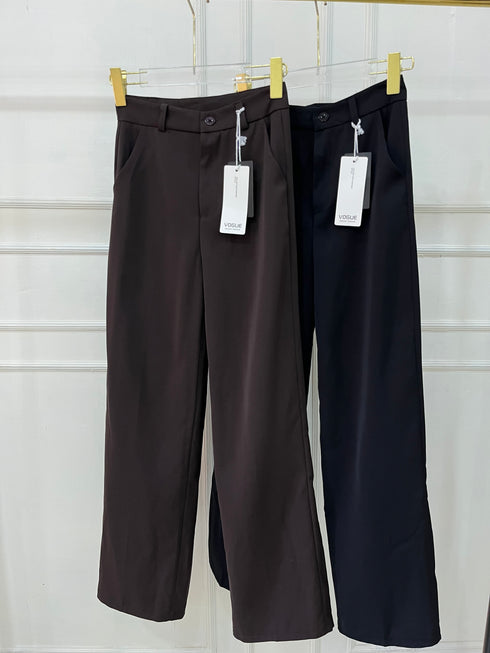 Women Straight Cut Formal Trousers